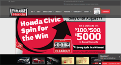Desktop Screenshot of newmarkethonda.com